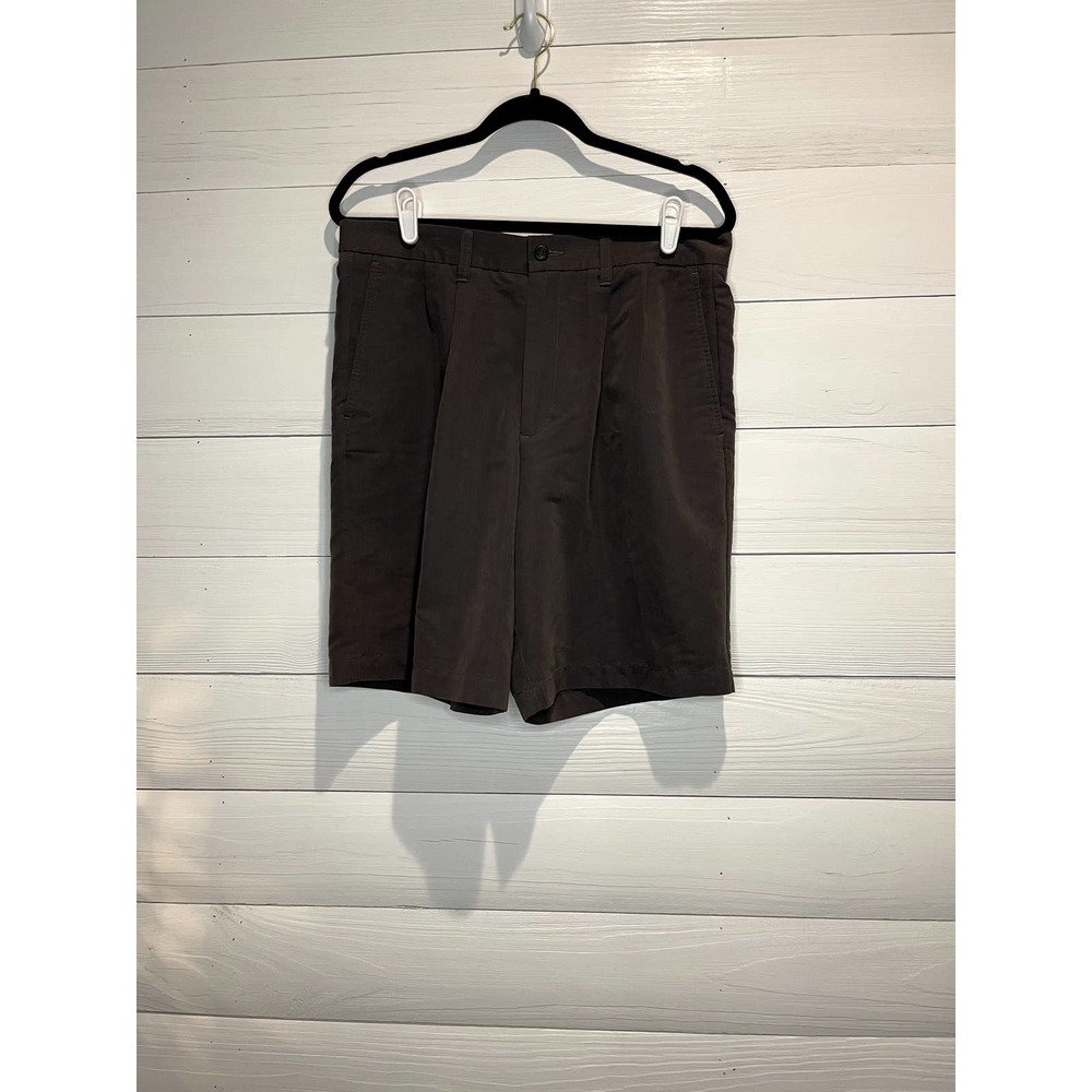 Dockers Gray Premium Golf Shorts, Mens Size 34